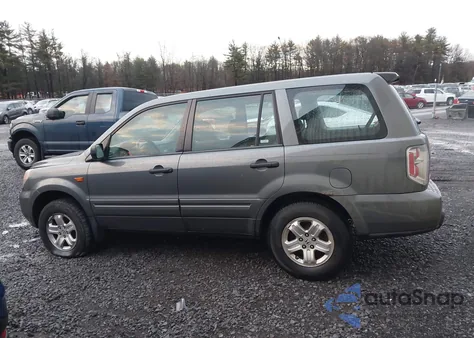 2007 Honda Pilot Lx из США, поврежденный, VIN 5FNYF18107B028462